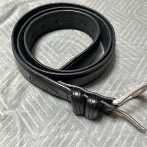 Columbia XL Goose Lake Men's Black Leather Belt